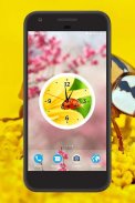 Insects Clock Live Wallpaper screenshot 1