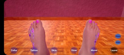 Sexy feet 3D screenshot 0