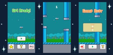 Flappy UFO screenshot 0