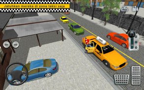 kota taksi sopir sim 2016: multipemain taksi 3d screenshot 2