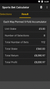 Sports Bet Calculator screenshot 4