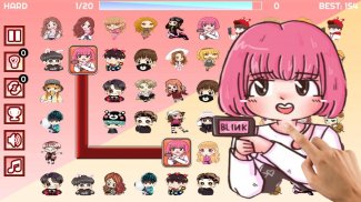 Kpop Chibi Match Line - Classic Onet Connect screenshot 3