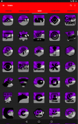 Half Light Purple Icon Pack screenshot 8