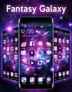 3D Fantasy Galaxy Theme screenshot 0