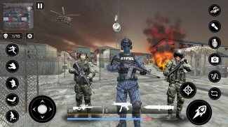 Comando Juegos de Disparos 3D screenshot 5