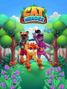Cat Heroes: Puzzle Adventure screenshot 4