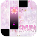 Pink Sakura Piano Tiles Icon
