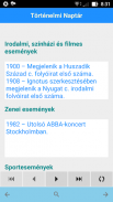 Történelmi naptár screenshot 1