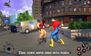 Rope Amazing Hero Crime City Simulator screenshot 7