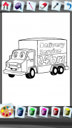 Truck Coloring Book screenshot 3