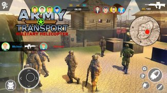 реальный армия Вертолет имитатор Транспортер Игра screenshot 4