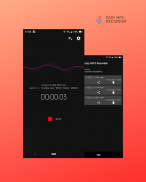 Easy MP3 Recorder screenshot 1