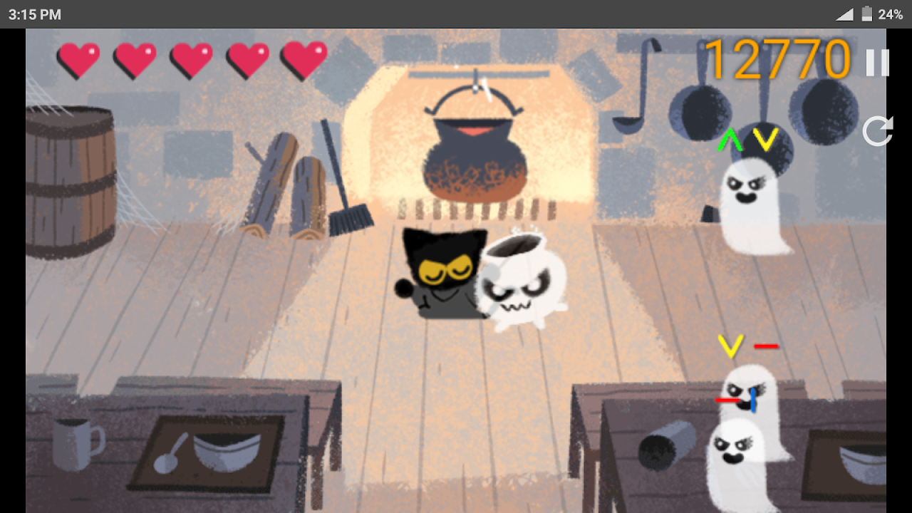 Download Doodle Halloween android on PC