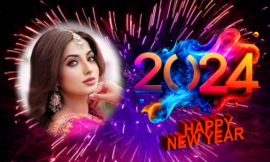 New year photo frame 2024 screenshot 0