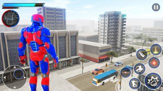 Flying Superhero Robot Rescue screenshot 2