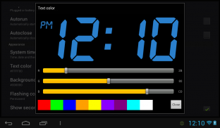 Tablet Clock screenshot 12