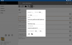 Web Macro Bot (record+replay) screenshot 17