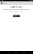 English Reading Practice Test screenshot 6