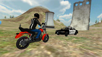 Moto Driving: Coche Encadenado screenshot 2