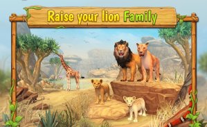Lion Family Sim Online - Animal Simulator screenshot 0
