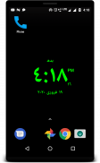 LED Digital Clock Live Wallpap screenshot 0