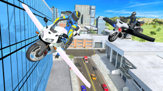 Flying Motorbike Simulator screenshot 0