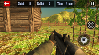 FPS Chicken Shoot Offline Game screenshot 7
