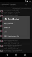 OpenVPN Servers screenshot 2