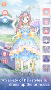 Anime Princess Dress Up Game! screenshot 3