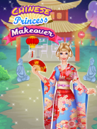 Chinese Doll Makeup - Fashion Doll Makeover Salon screenshot 5