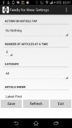 Feedly for Wear screenshot 1