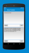 Binary Converter / Translator screenshot 1