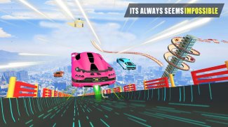 Crazy Extreme Stunts Car Game screenshot 1