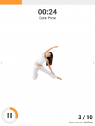 Yoga Workout Challenge - Lose weight with yoga screenshot 4