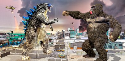 Monster Dinosaur Rampage: Angry King Kong Games