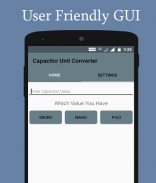 Capacitor Unit Converter screenshot 3