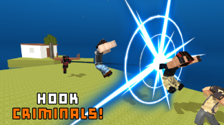 Dead Rope Ninja: Blocky City screenshot 1