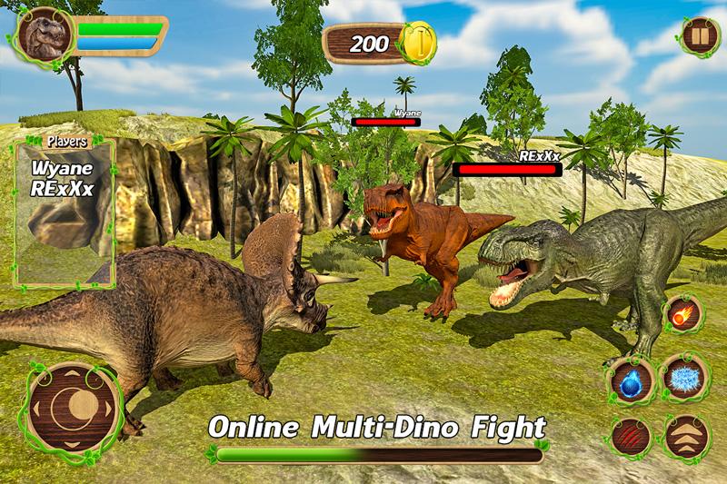 Dinosaur Online Simulator Games Android Gameplay 