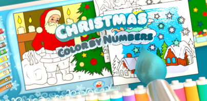 Color by Numbers - Christmas