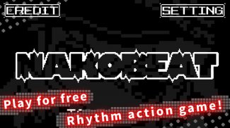 Nakobeat - Pixel Rhythm Game screenshot 1