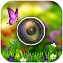 Blur Photo Background dslr Camera Effect Icon