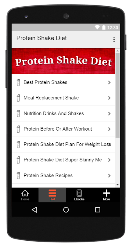 protein shake diet