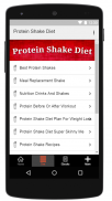 Protein Shake Diet screenshot 1