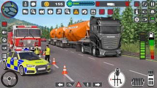तेल टैंकर ट्रक ड्राइविंग गेम्स screenshot 1