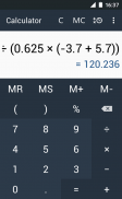 Calculator screenshot 1