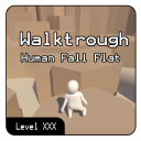 All Level Walktrough Human Fall : Flat Update 2020