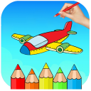 Planes Coloring Book & Drawing Game