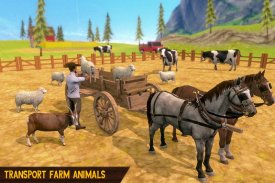 Horse Cart Farm Transport screenshot 11