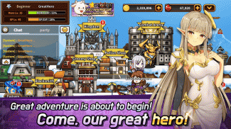 Hero Town Online : 2D MMORPG screenshot 0