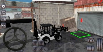 Retroexcavadora excavadora simulador de juego screenshot 6
